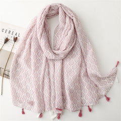 scarf women's spring and summer Korean version of fruit strawberry scarf women's yarn scarf travel with beach towel printing sunscreen shawl