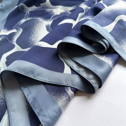 Gradient Style Chic Large Satin Scarf | 90x90cm Bandana | Twill Satin Shawl | Perfect Gift for Her, Mother&