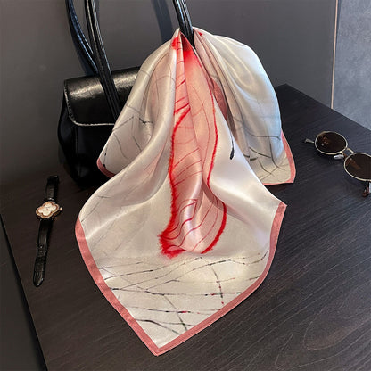 Butterfly Whisper 100% Silk Scarf 53cm – Elegant Giftable Accessory