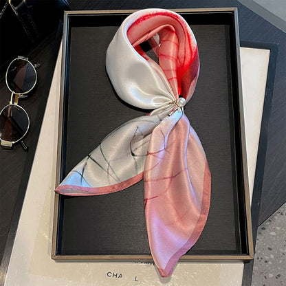 Butterfly Whisper 100% Silk Scarf 53cm – Elegant Giftable Accessory