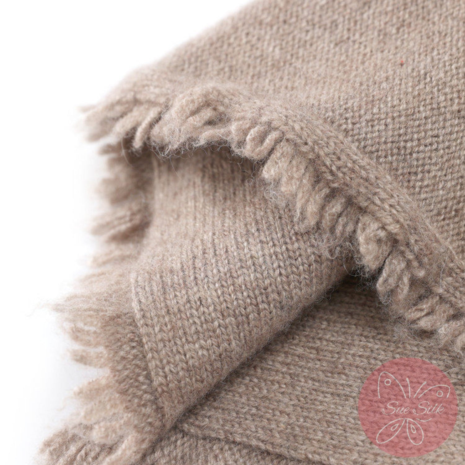 100% Pure Cashmere Knit Bucket Hat – Soft Slouchy Fit, Minimal Everyday Style