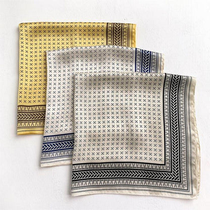 Schal aus 100 % Maulbeerseide/Kopftuch aus Seide/Haarschal aus Seide/Halstuch aus Seide/Muttertagsgeschenke/Taschenaccessoire/Geschenk für Sie/Für den Frühling