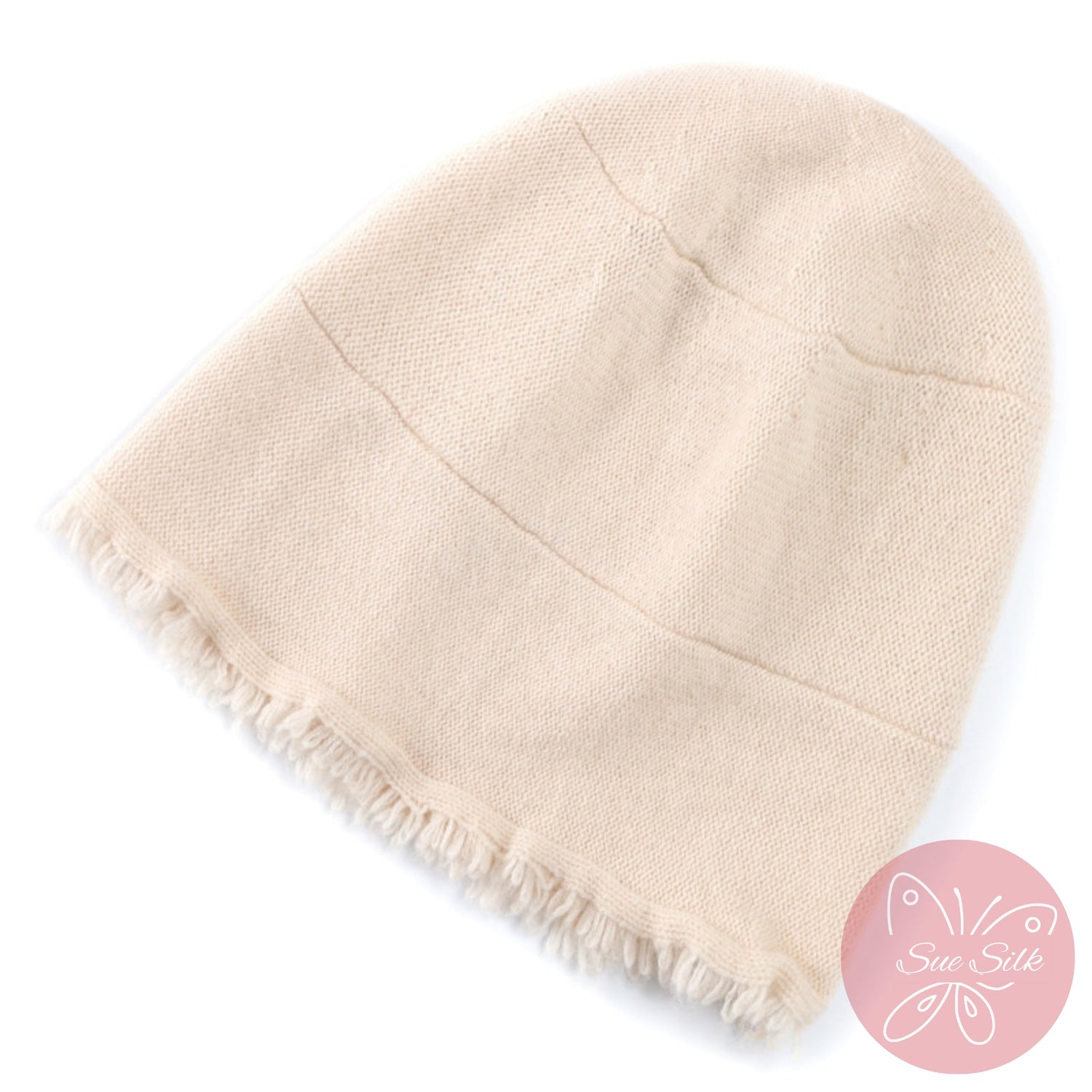 100% Pure Cashmere Knit Bucket Hat – Soft Slouchy Fit, Minimal Everyday Style