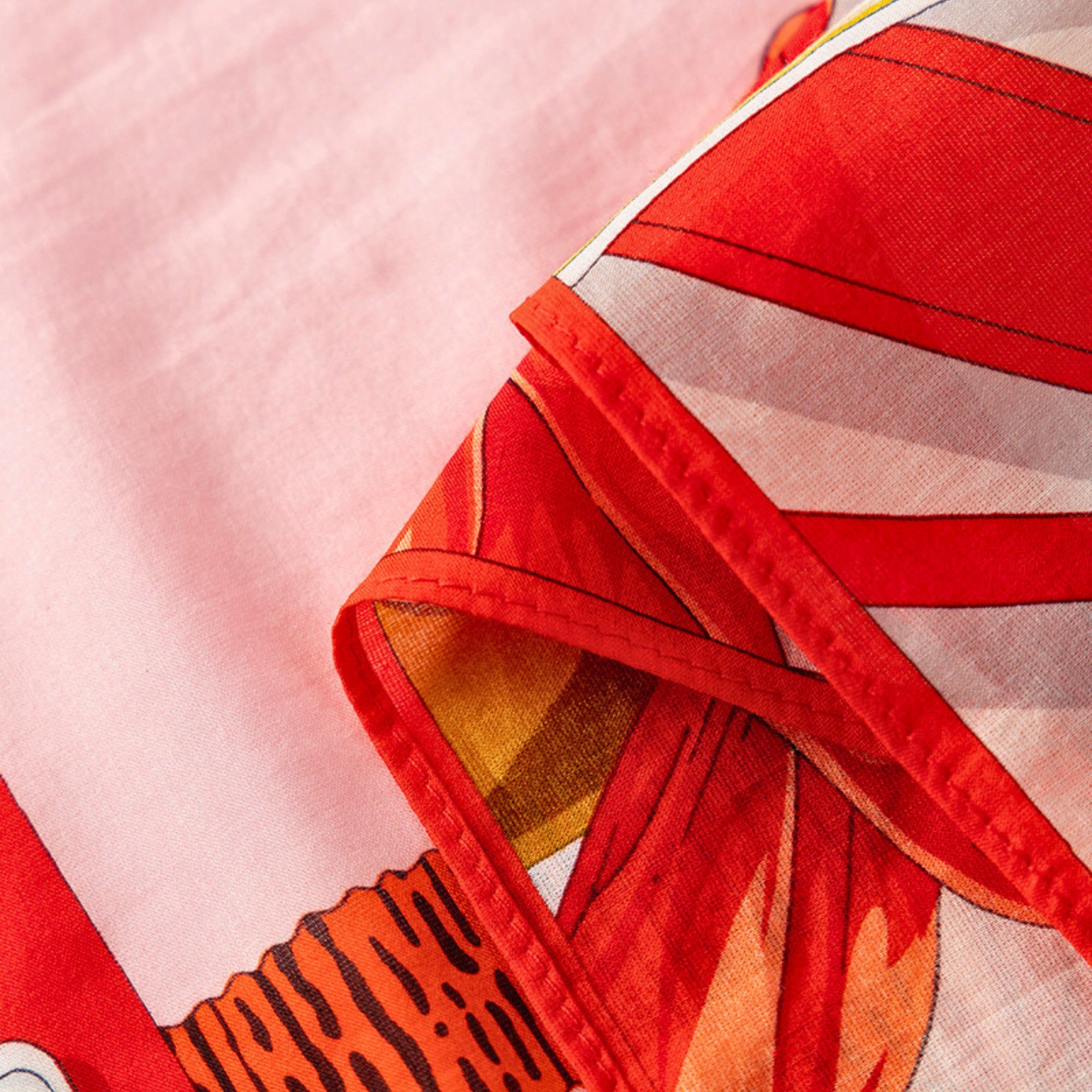 Giftable Silk Cotton Scarf 70cm – Light Floral Print Bandana